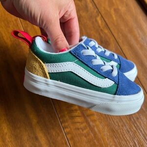 Vans multicolored toddler shoes